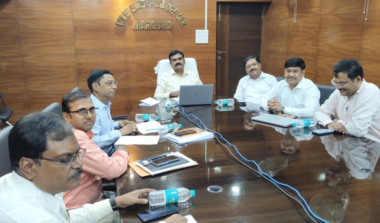Preparations intensify for the Special Intensive Revision in Jharkhand; #JharkhandSIR social media campaign to be held on June 30.
