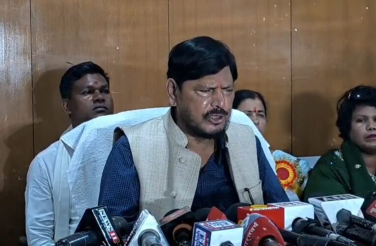 Union Minister Ramdas Athawale speaks on social justice, education, and public welfare schemes; calls upon the youth to adopt Ambedkar's ideals.