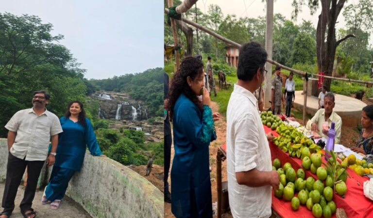प्रकृति की गोद में सीएम हेमंत सोरेन: पत्नी कल्पना सोरेन के साथ जोन्हा फॉल पहुंचे मुख्यमंत्री, झारखंड पर्यटन को दिया संदेश