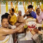 Lord Jagannath underwent *Jalabhishek* (ritual bathing with water) using 108 vessels; the Rath Yatra will be taken out on July 16.