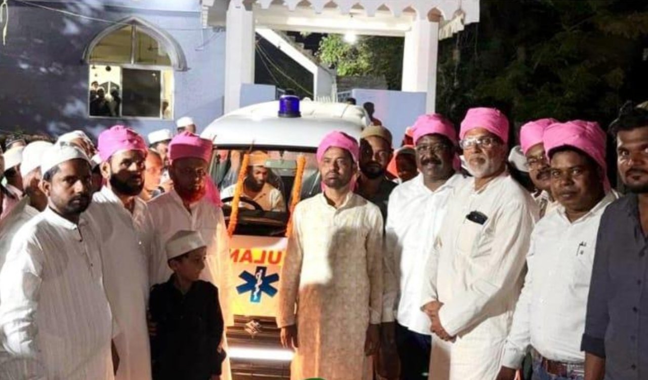 Thethaitangar gets an ambulance from the MLA fund, villagers will get relief in emergency health services