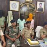 Plot for a major crime in Pathargama foiled; three criminals arrested with two country-made pistols and cartridges.