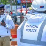 Major traffic police drive in Ranchi: 4,969 challans issued in a single day; most actions taken against riding without helmets and no-parking violations.
