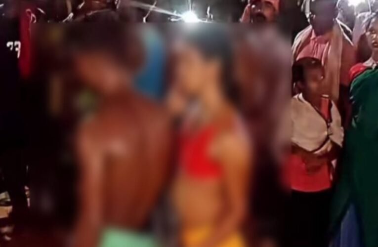पाकुड़ में मानवता शर्मसार: प्रेम प्रसंग के शक में महिला और युवक को अर्धनग्न कर घुमाया, पंचायत की भूमिका संदिग्ध