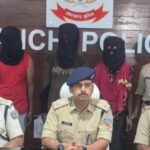 A love affair bombing at a house in Ranchi was revealed; three accused were arrested within six hours and two minors were detained.