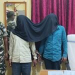 Father and son arrested in Ranchi with 1.684 kg of illegal cannabis; trade was being run from a paan kiosk.
