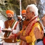Amarnath Yatra 2026 begins; first batch departs from Jammu; enthusiasm visible among pilgrims.