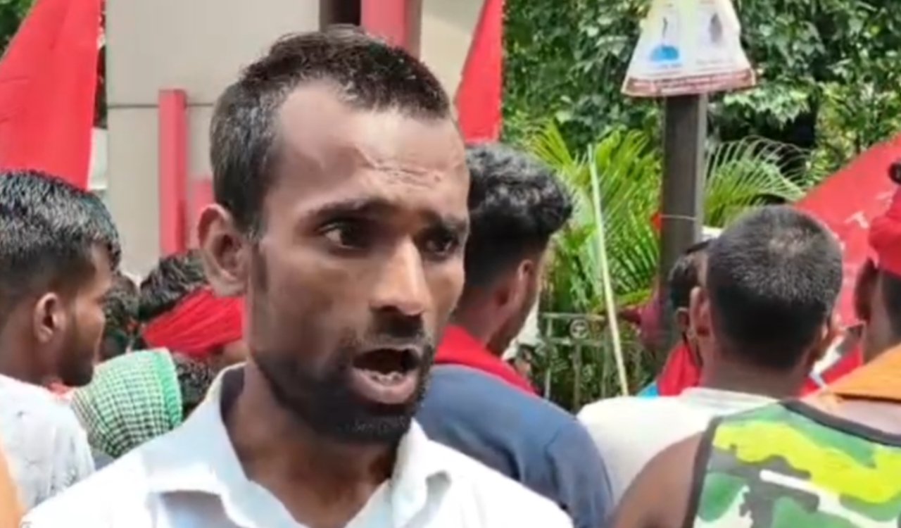 Toto drivers protest against illegal fee collection at railway parking; stage a sit-in at the DRM office.