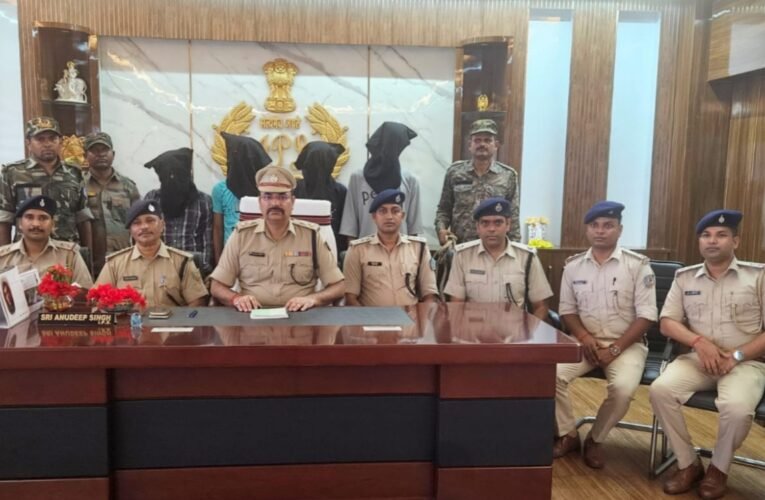 Major success for Pakur police: two theft cases solved within a week; four interstate thieves arrested.