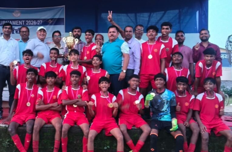 65th Ranchi District Subroto Cup: Mukhyamantri Utkrisht Vidyalaya, Kanke wins Under-15 boys' title.