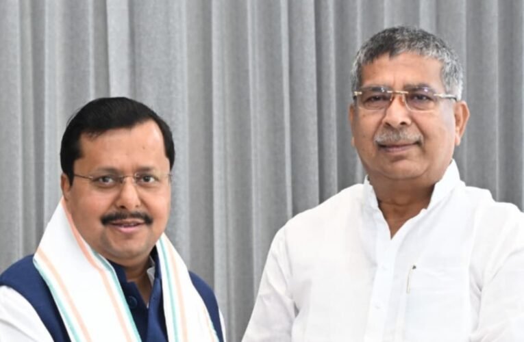 BJP State President Aditya Sahu met National President Nitin Navin; discussions were held on organizational expansion.