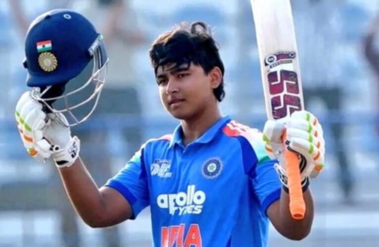 15-year-old Vaibhav Suryavanshi makes history, becomes India's youngest international cricketer.