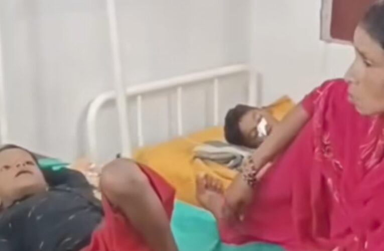 A dozen children fell ill after eating seeds of a poisonous fruit; six were referred to Dumka Medical College.