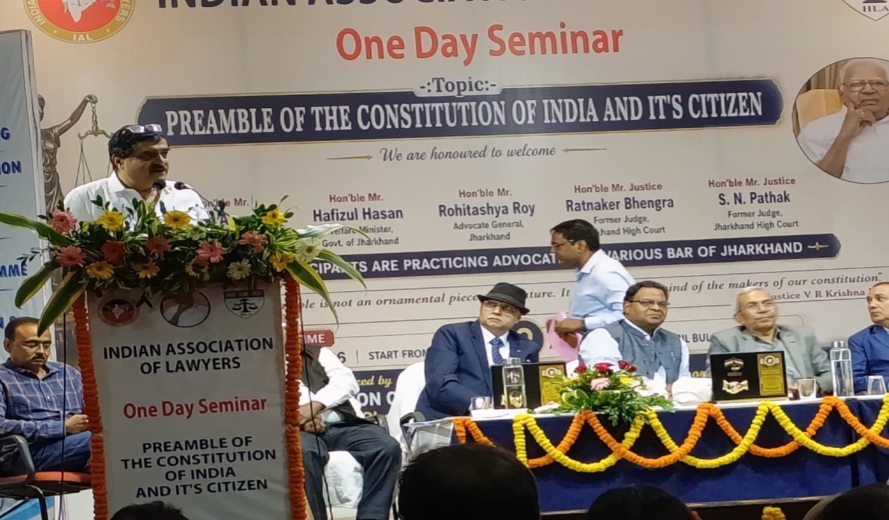 Lawyers' Grand Deliberation in Ranchi