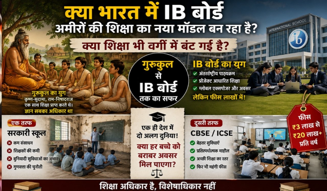 Is the IB board becoming a new model of education for the wealthy in India?