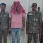 6.66 liters of illicit foreign liquor and 10 liters of beer seized in an Excise Department raid; one person arrested.