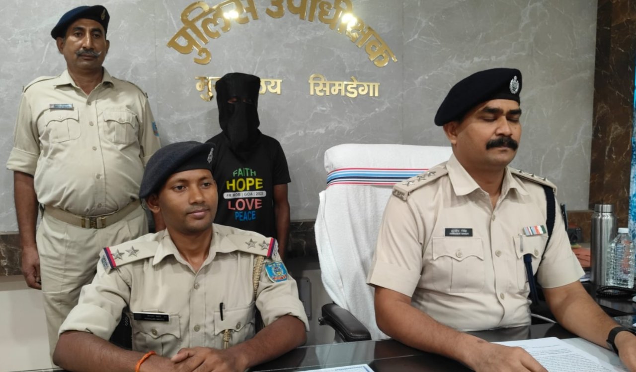 One accused arrested in a human trafficking case in Simdega; a minor had been taken to Delhi and sold.