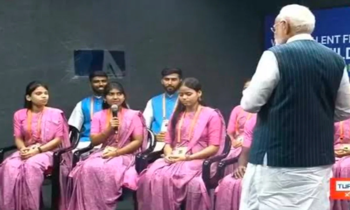 Two daughters from Birni, Jharkhand, shine in Sanand; PM Modi lauds their struggle and success.