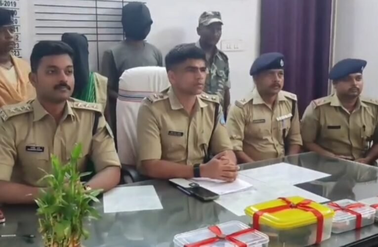 Mini gun factory busted in Ramgarh, couple arrested; weapon-manufacturing machines and semi-finished pistols seized.