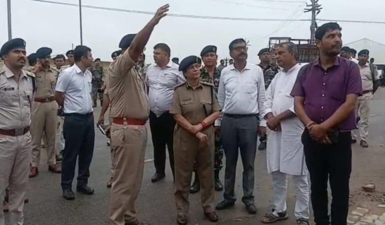 रथयात्रा से पहले एक्शन मोड में डीजीपी तदाशा मिश्र, जगन्नाथपुर मंदिर पहुंचकर सुरक्षा और तैयारियों का लिया जायजा