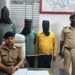 Major police action in the illegal arms factory case in Bhurkunda; three more arrested; five accused sent to jail so far.