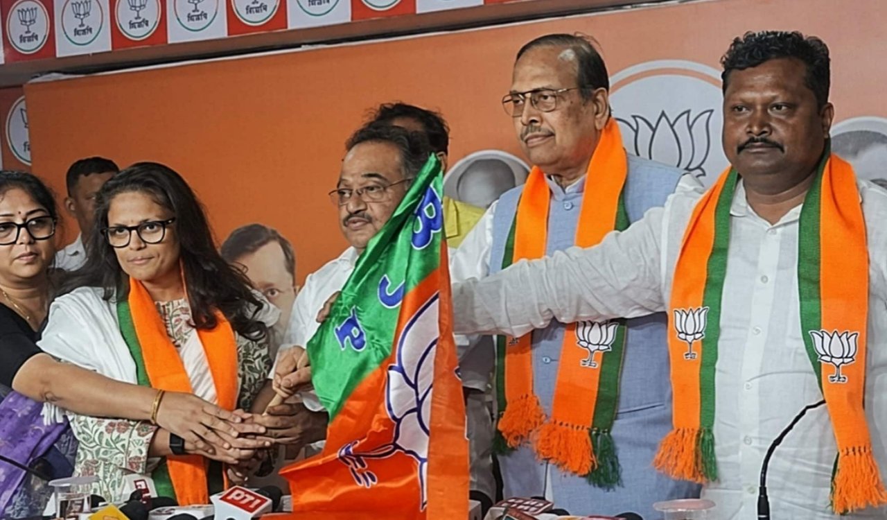 Major setback for Trinamool: Former Rajya Sabha MPs Sushmita Dev, Sukhendu Sekhar Roy, and Prakash Chik Baraik join BJP.