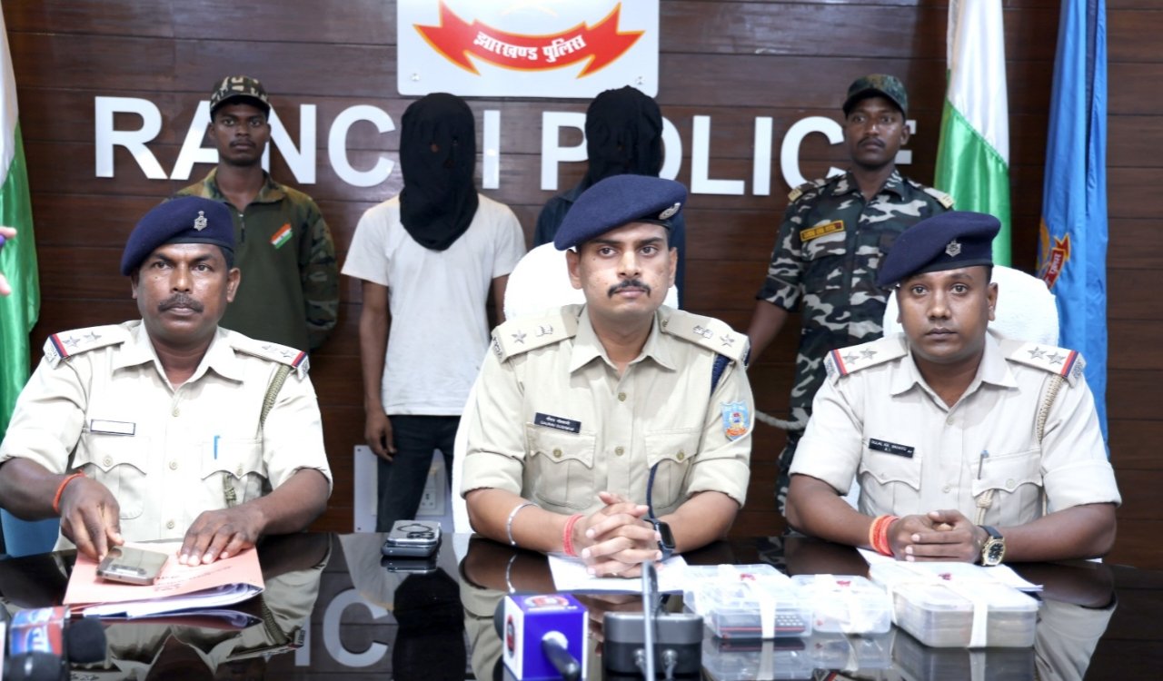 Brown sugar smuggling racket busted in Ranchi's Tamar; two arrested with 15 grams of brown sugar.