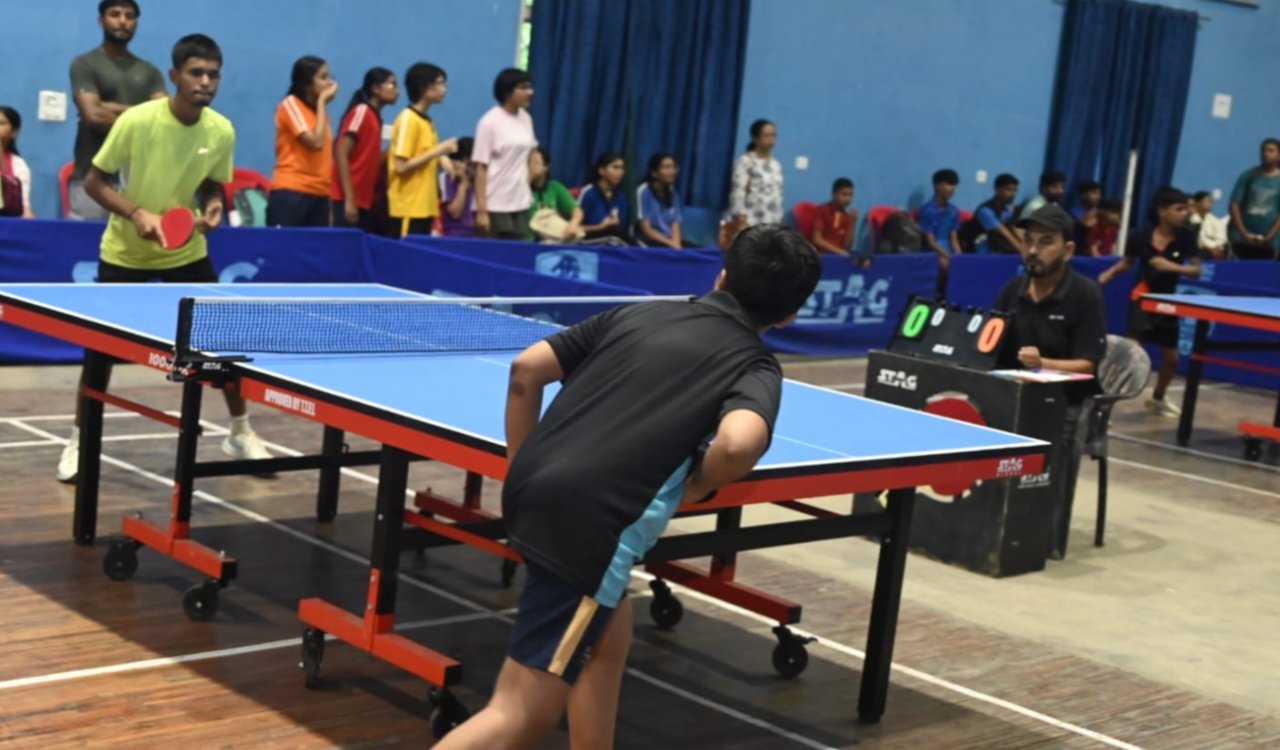 Inauguration of the 1st Jharkhand State Ranking Table Tennis Championship-2026 in Ranchi; 225 players are participating.
