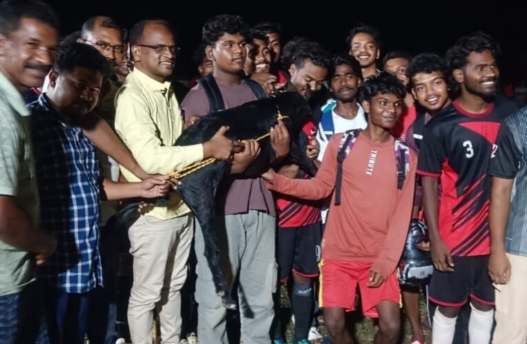Football tournament organized on Autonomy Day; Ghochotoli emerges as champion.