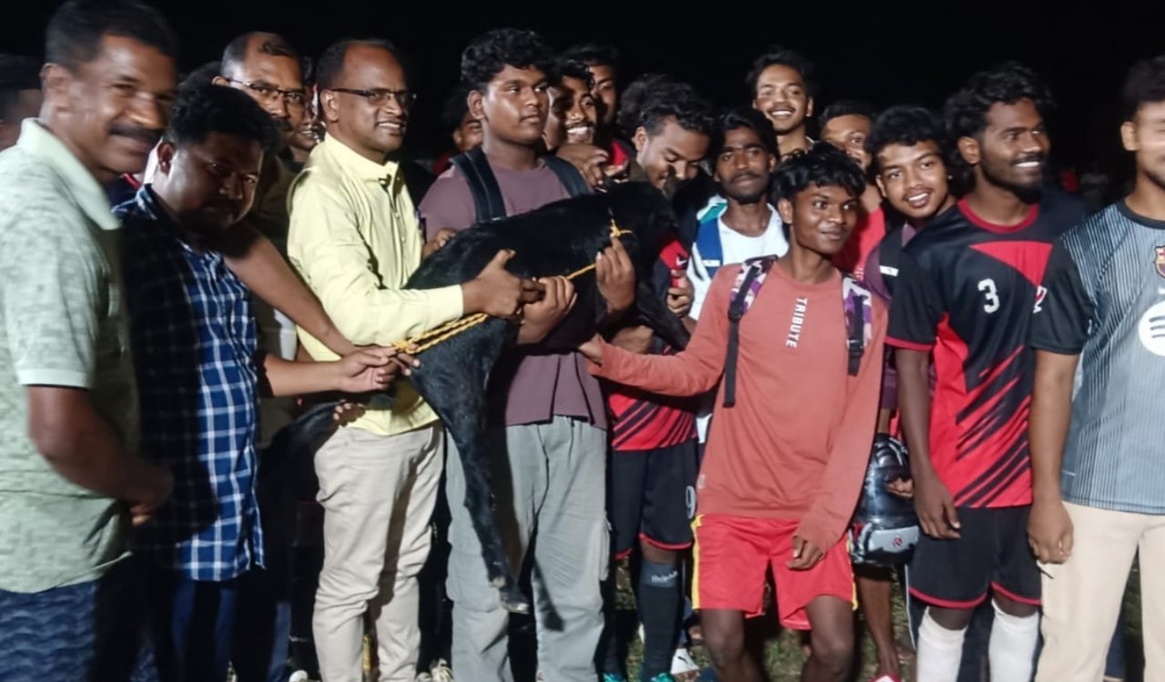 Football tournament organized on Autonomy Day; Ghochotoli emerges as champion.