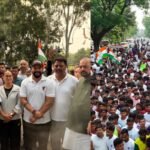 पेपर लीक के विरोध में रांची में छात्रों की मैराथन, 'छात्रों की गूंज' अभियान में हजारों युवा शामिल Students hold marathon in Ranchi to protest paper leak; thousands of youths join the 'Chhatron ki Goonj' (Voice of Students) campaign.