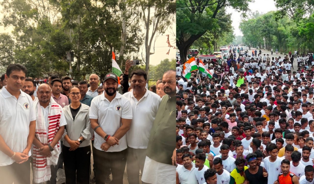 Students hold marathon in Ranchi to protest paper leak; thousands of youths join the 'Chhatron ki Goonj' (Voice of Students) campaign.