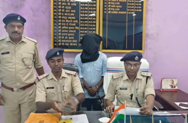 Accused absconding in cannabis smuggling case arrested in Odisha; police send him to jail.