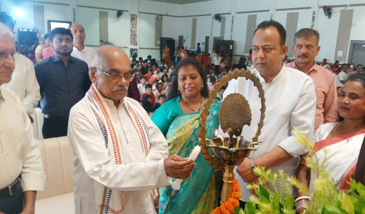 Children showcased their talent at the Seva Bharati annual function and were honored for their outstanding performances.