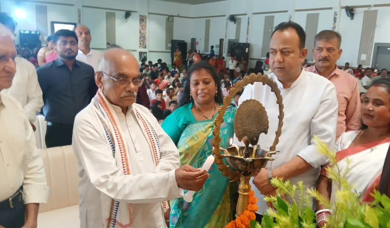 Children showcased their talent at the Seva Bharati annual function and were honored for their outstanding performances.