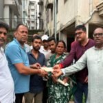 Jamshedpur: Worker dies from electric shock via pipe; family gets major relief with 10 lakh rs compensation.
