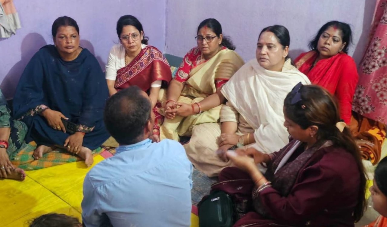 Tupudana gang-rape case: BJP Mahila Morcha meets the victim's family; demands an impartial investigation and strict action.