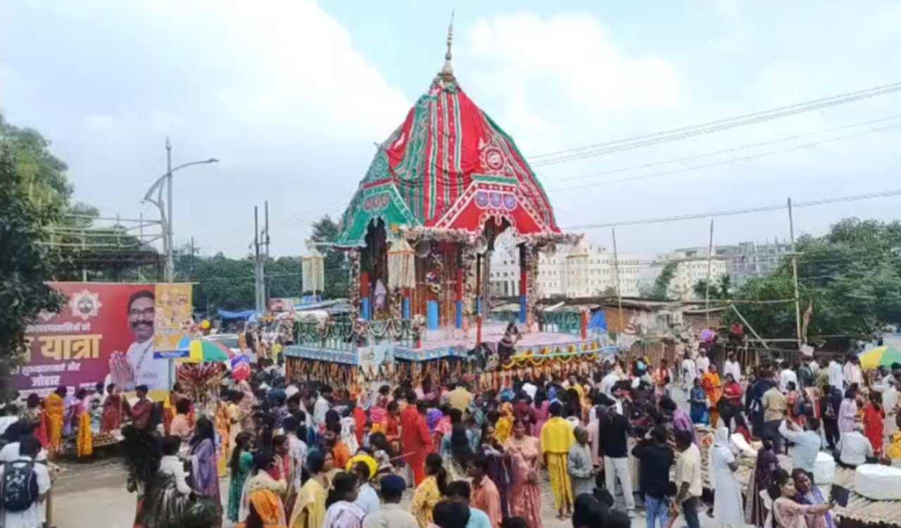 A massive surge of devotion at Ranchi's historic Jagannathpur Temple; Lord Jagannath's grand Rath Yatra to be taken out today.