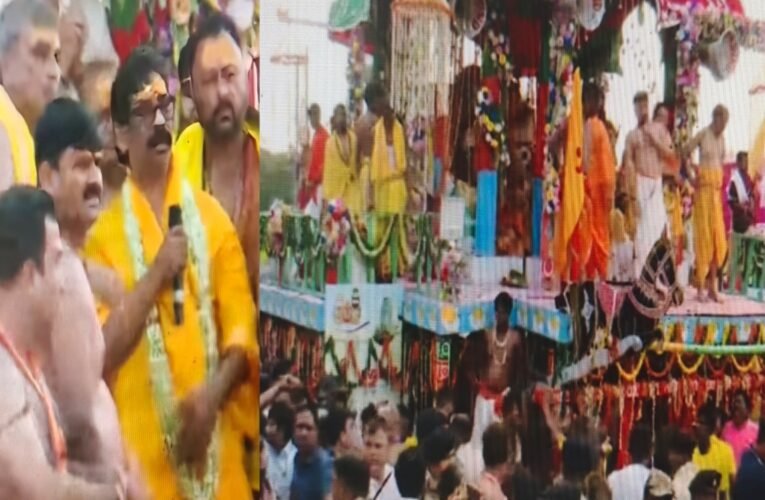 भक्ति के सागर में डूबा शहर: मुख्यमंत्री हेमंत सोरेन की उपस्थिति में निकली भव्य जगन्नाथ रथ यात्रा