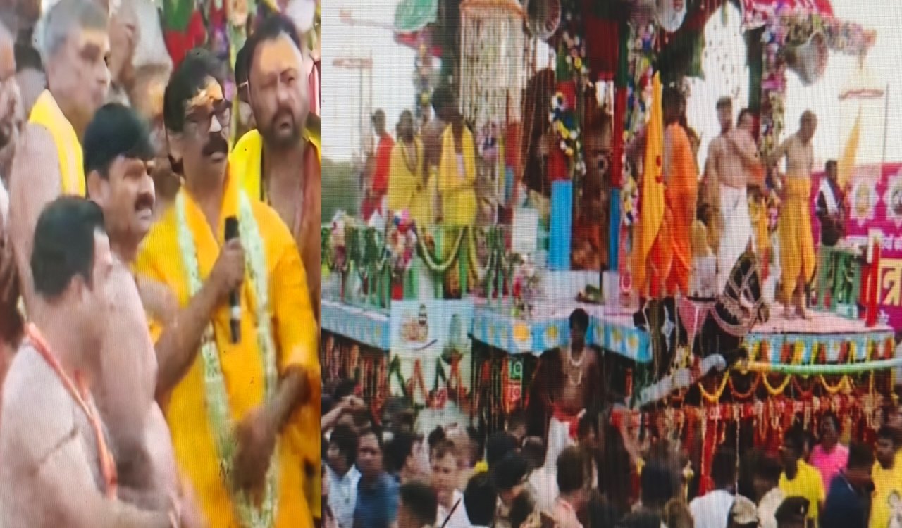 Hemant soren rath yatra