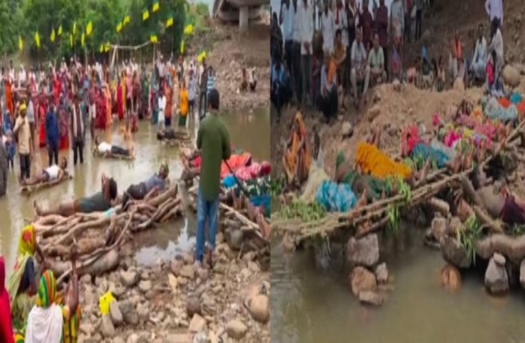 छतरपुर का ‘चिता आंदोलन’: 11 दिनों से मौत से जूझ रहा लोकतंत्र, 500 लोगों के घरों में नहीं जले चूल्हे