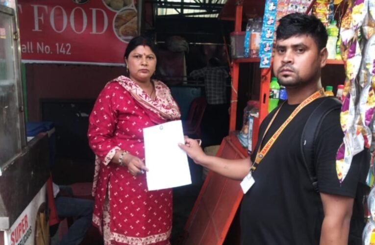 Crackdown intensifies in Morabadi Vending Zone-2; 80 vendors issued show-cause notices.