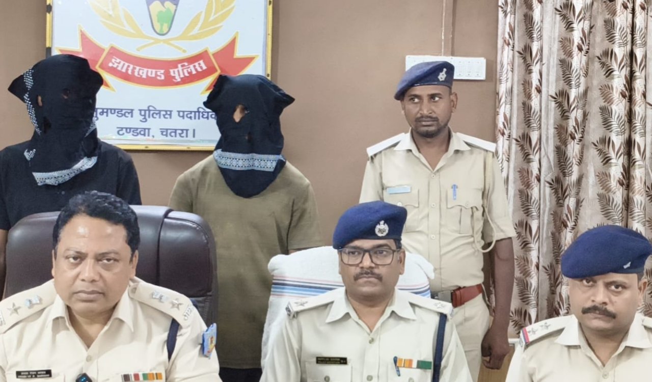 Brown sugar trade busted near NTPC Tandwa; two arrested.