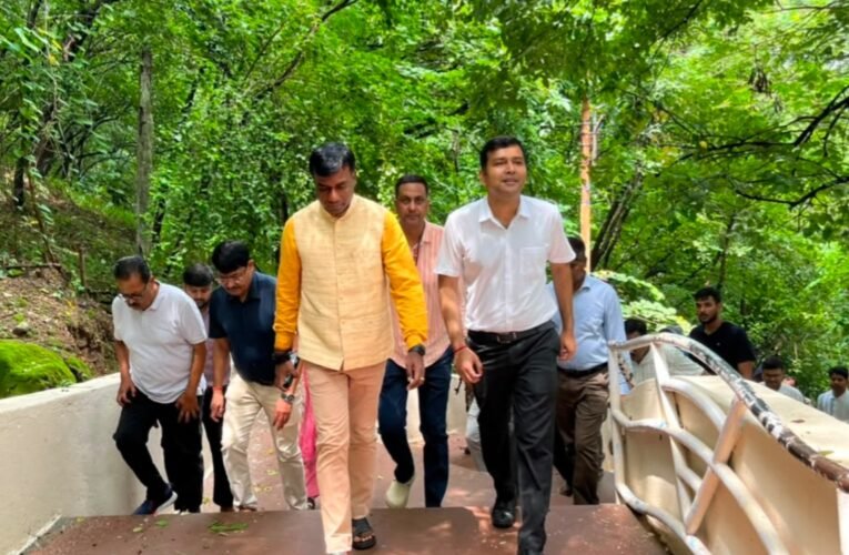 DC reviews preparations at Pahadi Mandir ahead of Sawan; issues strict instructions for the convenience of devotees.