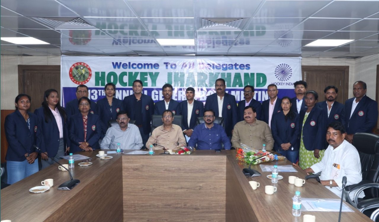 Bholanath Singh re-elected President of Hockey Jharkhand; Manoj Konbegi elected General Secretary unopposed.