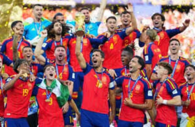 Spain becomes the new king of football, winning the 2026 FIFA World Cup title by defeating Argentina.