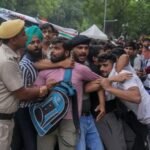 Uproar at Jantar Mantar: Police lathi-charge ahead of 'Cockroach Janata Party's' march to Parliament; AAP leaders stopped.