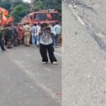 रांची के हरमू रोड पर सियासी जंग: NEET पेपर लीक के खिलाफ आमने-सामने भिड़े भाजपा-कांग्रेस कार्यकर्ता, फेंके गए अंडे और टमाटर BJP and Congress workers clash face-to-face over the NEET paper leak.