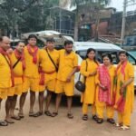 First group of Kanwariyas departs from Simdega for Baba Baidyanath Dham; sent off amidst a devotional atmosphere.