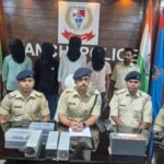 रांची पुलिस की बड़ी कामयाबी: मोबाइल टावरों को निशाना बनाने वाला गिरोह गिरफ्तार, पूर्व जियो साइट मैनेजर समेत 4 दबोचे गए Major breakthrough for Ranchi Police: Gang targeting mobile towers arrested; four individuals, including a former Jio site manager, apprehended.